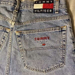Vintage tommy hilfiger jean shorts